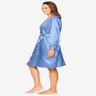 The Luxe Satin Short Peignoir Set image number null