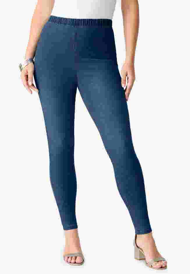 Plus Size Comfort Stretch Slim Leg Jean image number 1