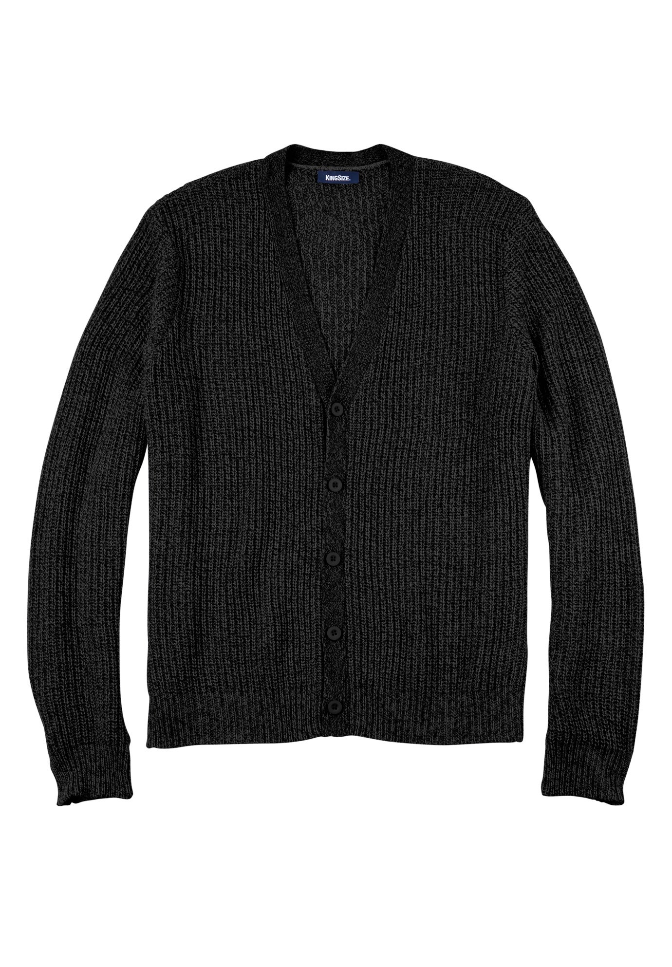Shaker Knit V-Neck Cardigan Sweater image number 0