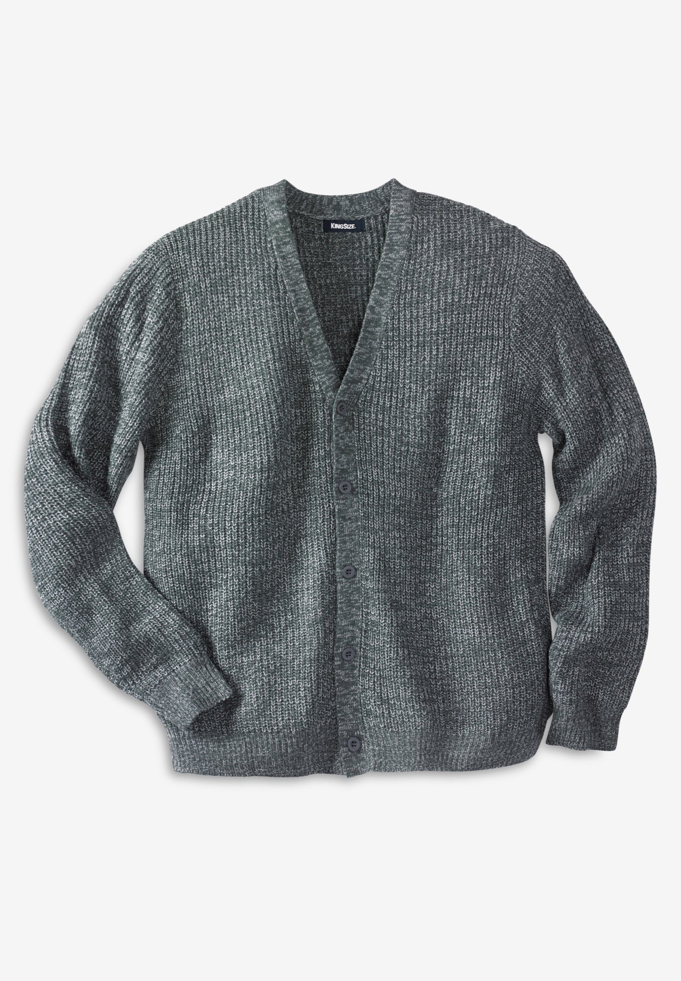 Shaker Knit V-Neck Cardigan Sweater image number 0