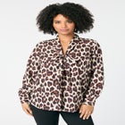 Long Sleeve Bow Blouse image number null