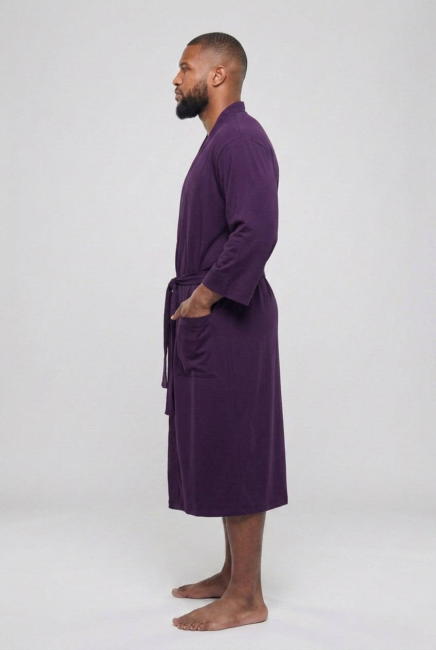 Cotton Jersey Robe image number 2