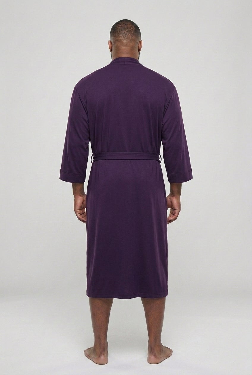 Cotton Jersey Robe image number 3