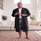 Cotton Jersey Robe image number null