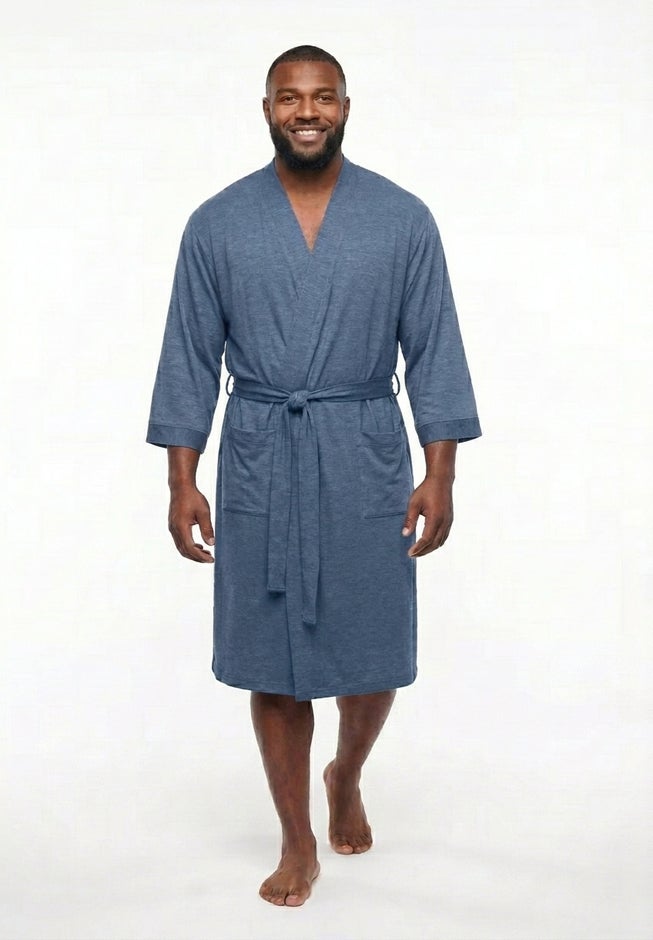 Cotton Jersey Robe image number 1