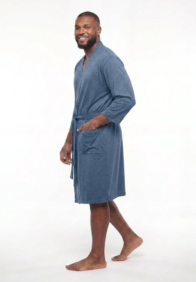 Cotton Jersey Robe image number 2