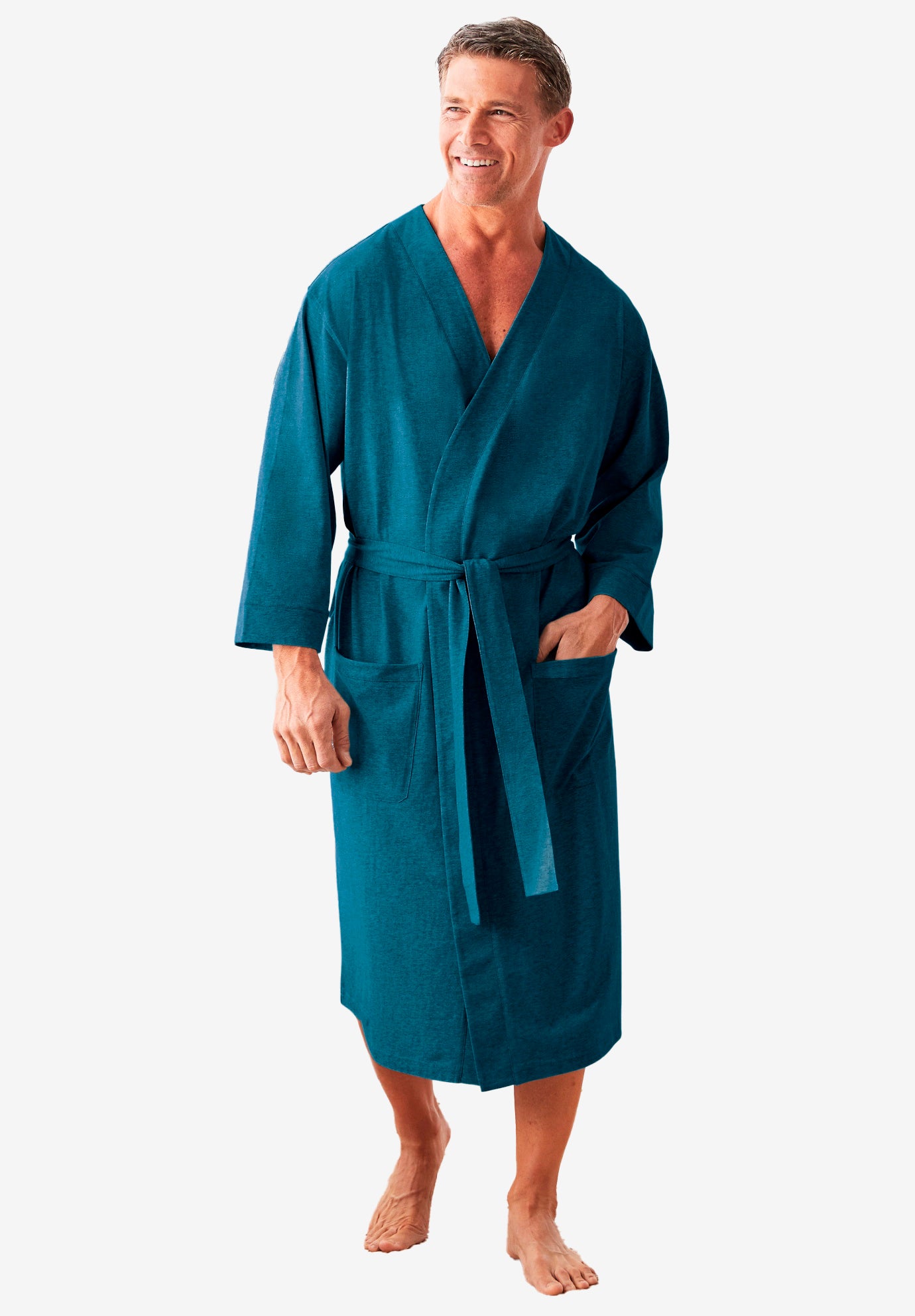 Cotton Jersey Robe image number 0