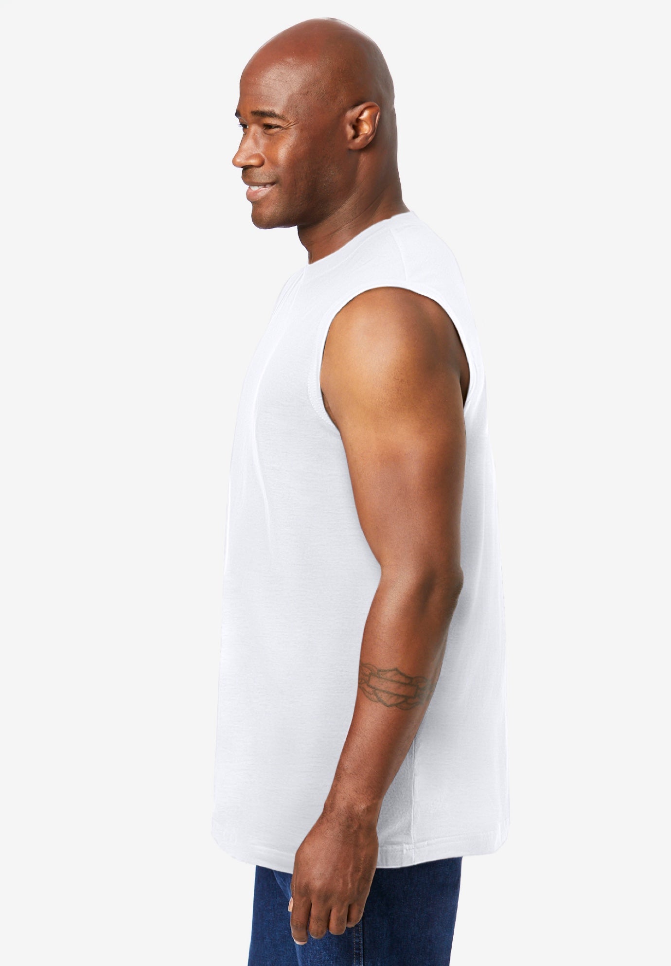 Shrink-Less Lightweight Muscle T-Shirt image number 2