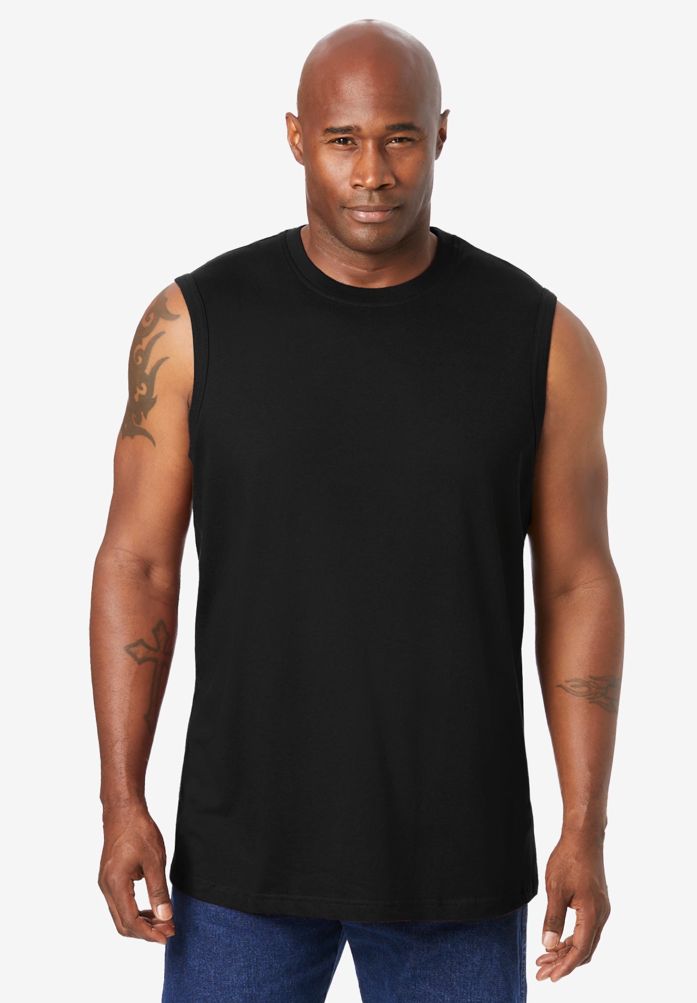 Shrink-Less Lightweight Muscle T-Shirt image number 0