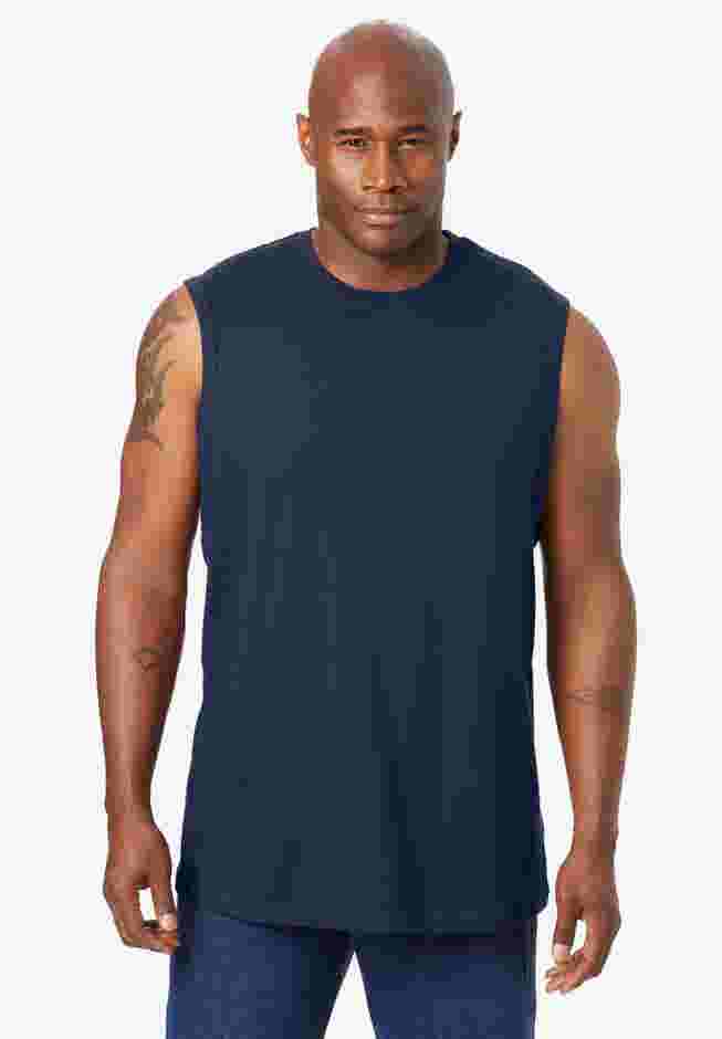 Shrink-Less Lightweight Muscle T-Shirt image number 0