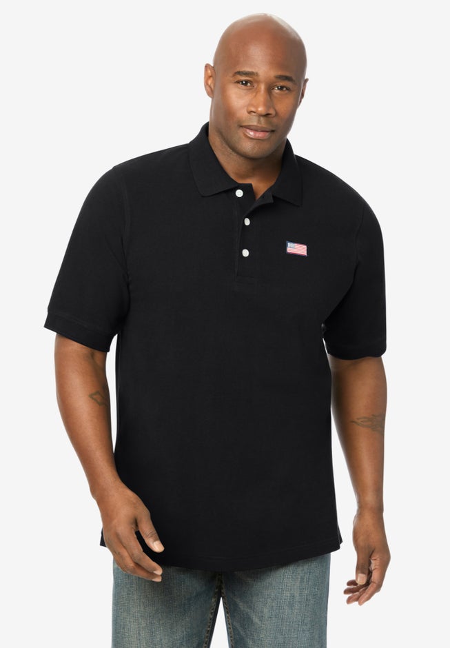 Shrink-Less&trade; Classic Cotton Polo Shirt image number 3