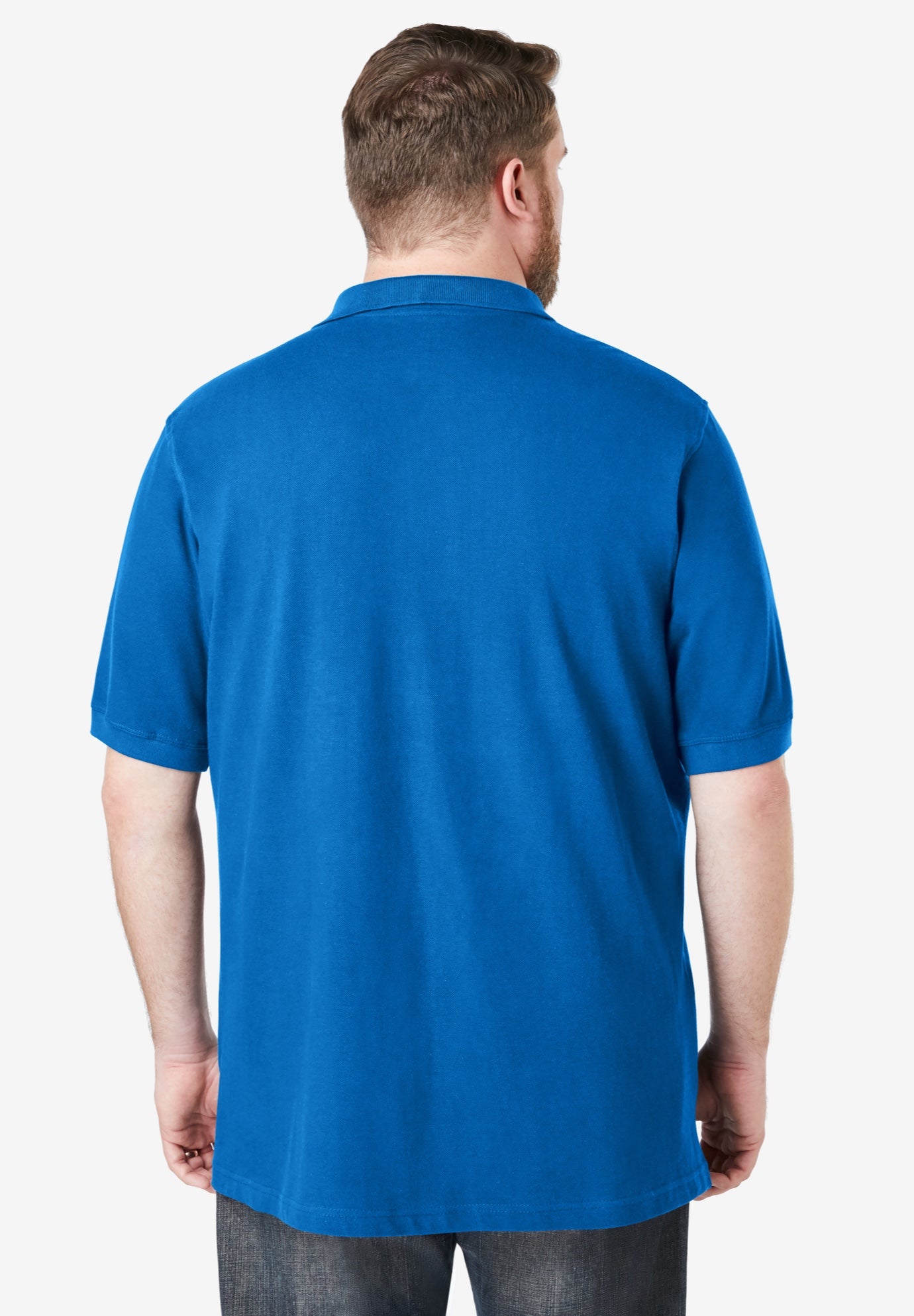 Shrink-Less™ Classic Cotton Polo Shirt image number 1