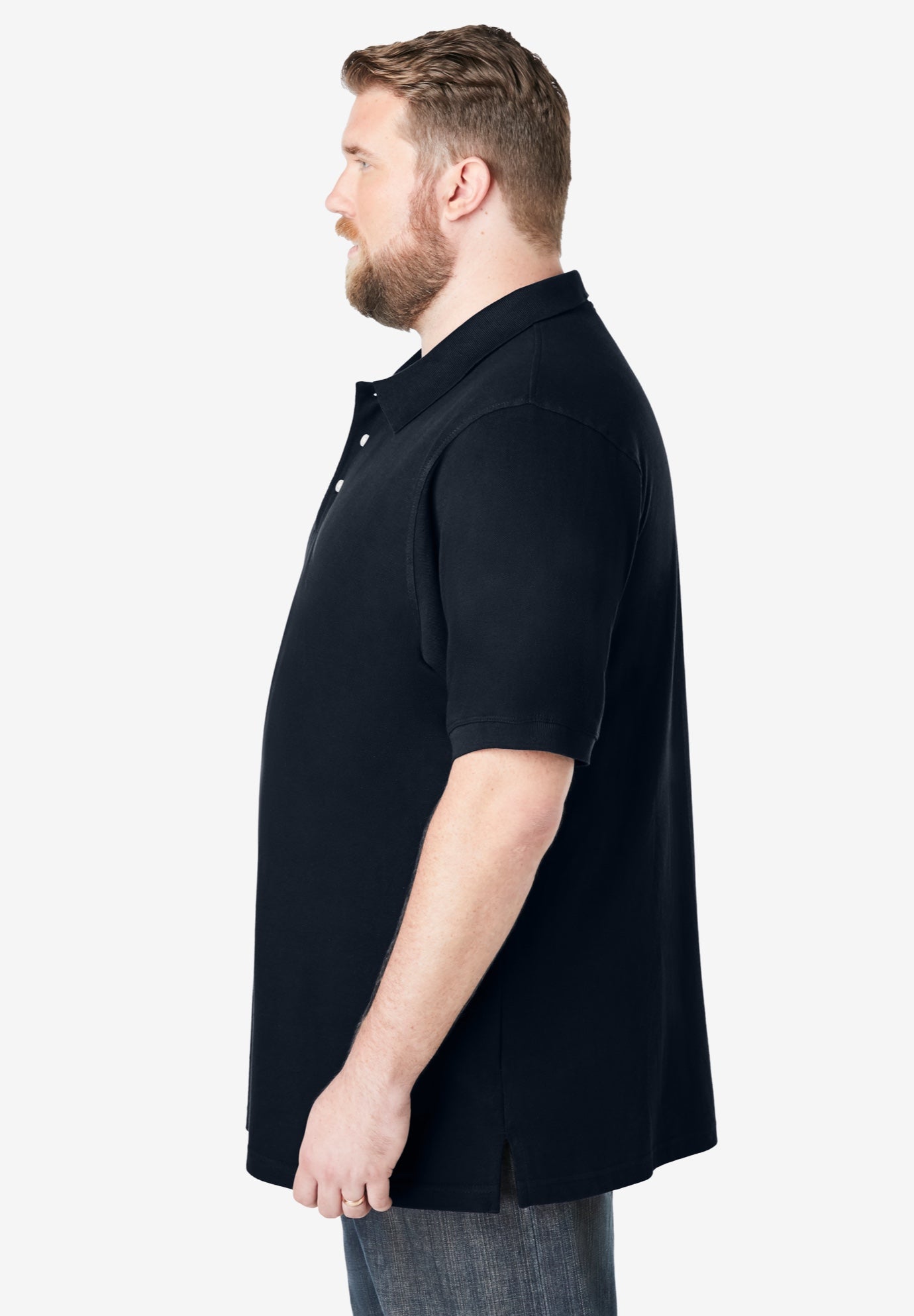 Shrink-Less™ Classic Cotton Polo Shirt image number 2