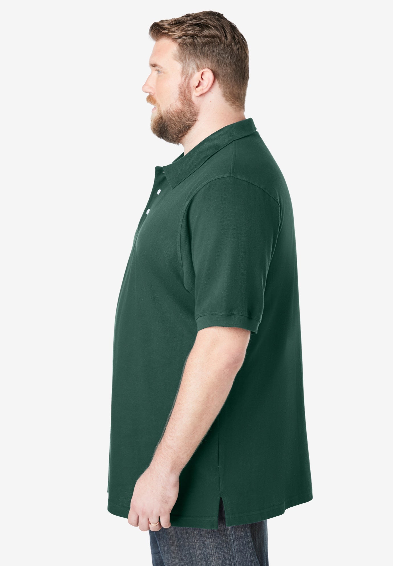 Shrink-Less&trade; Classic Cotton Polo Shirt image number 2