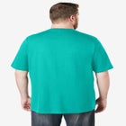 Shrink-Less Lightweight V-Neck Pocket T-Shirt image number null