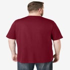 Shrink-Less Lightweight V-Neck Pocket T-Shirt image number null