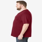 Shrink-Less Lightweight V-Neck Pocket T-Shirt image number null