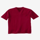 Shrink-Less Lightweight V-Neck Pocket T-Shirt image number null