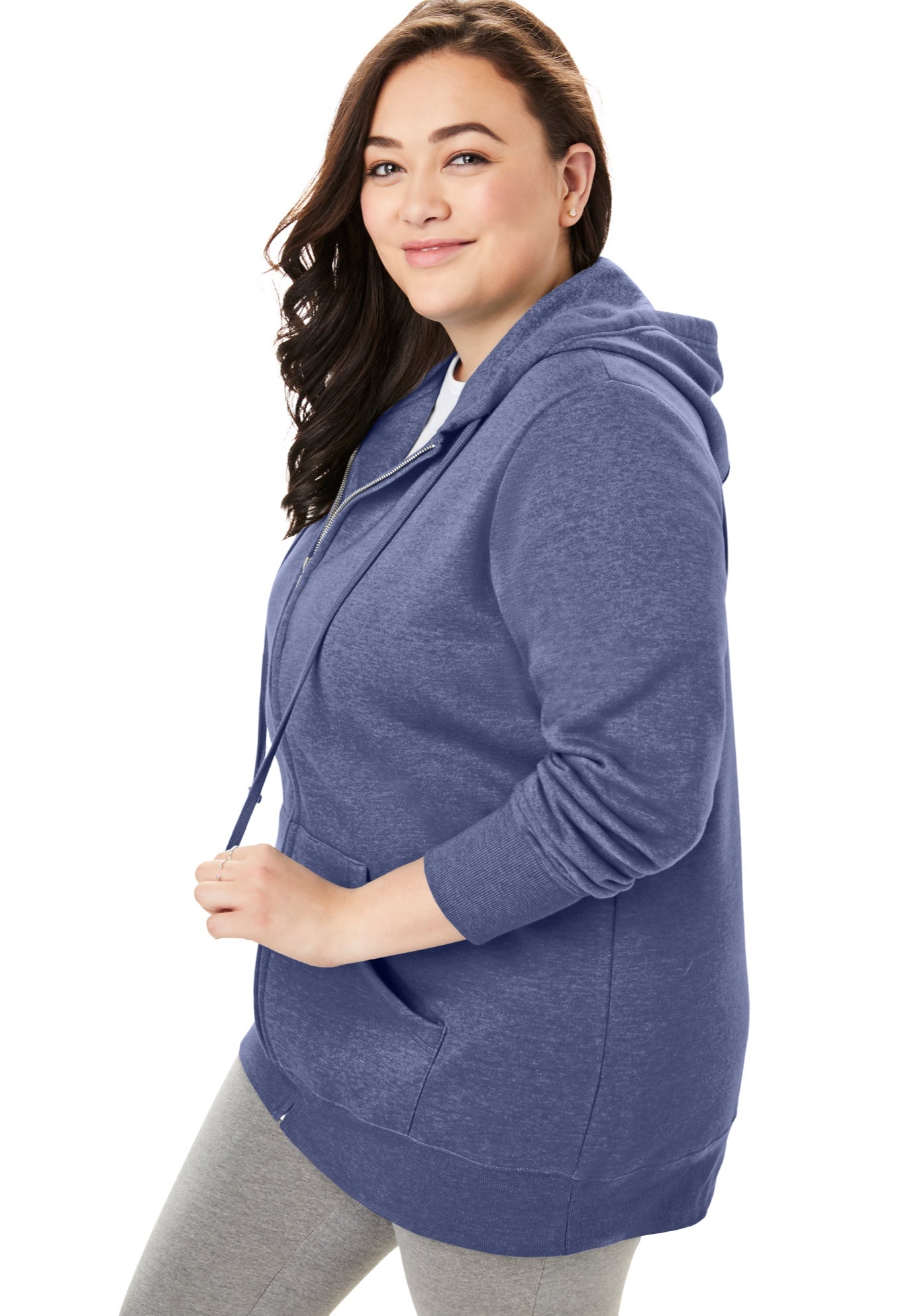 Better Fleece Zip-Front Hoodie image number 2