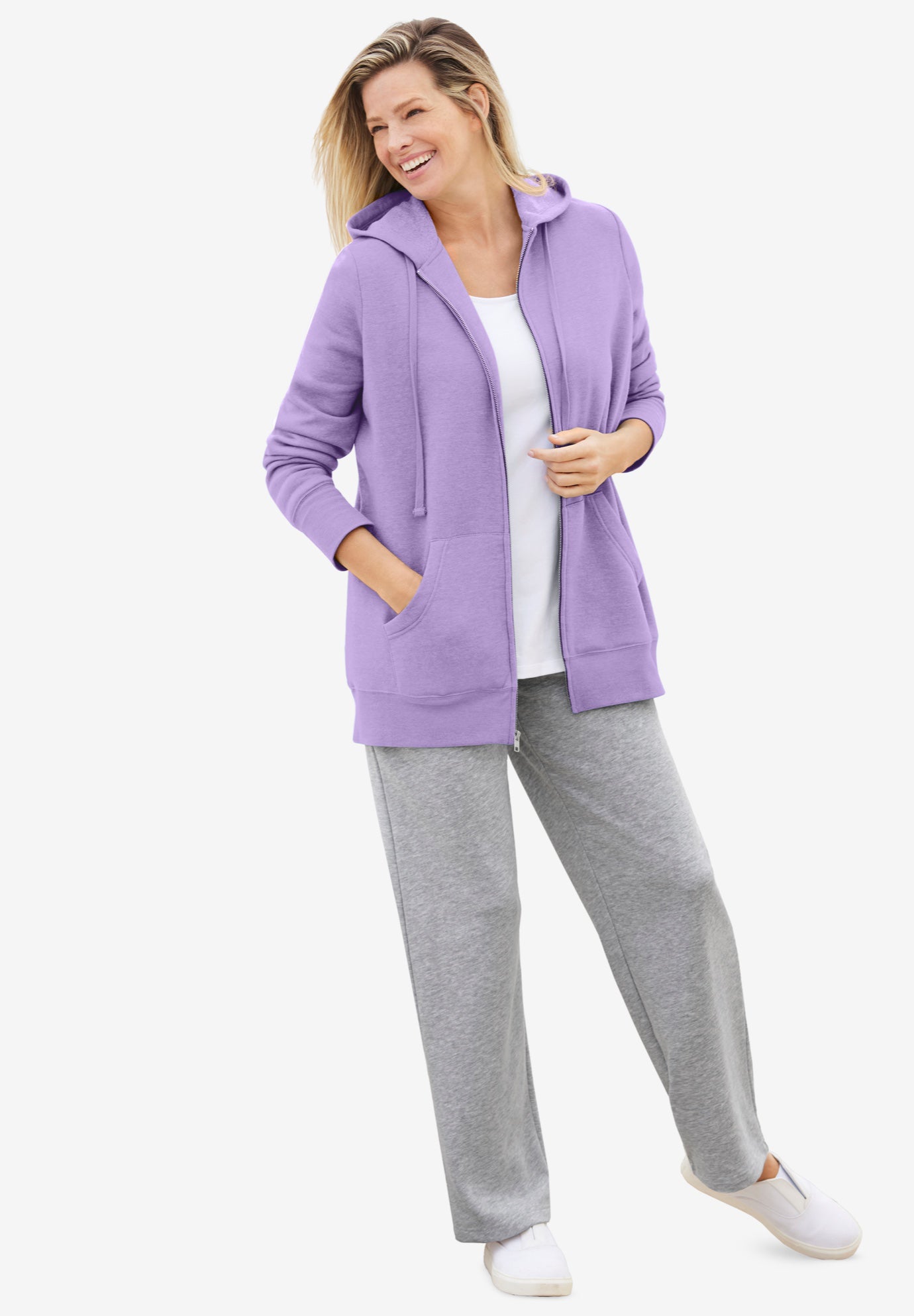 Better Fleece Zip-Front Hoodie image number 0