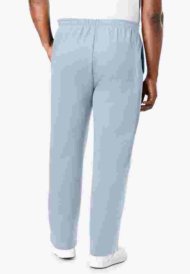 Fleece Open-Bottom Sweatpants image number 1