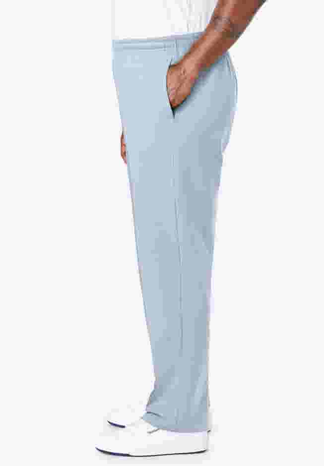 Fleece Open-Bottom Sweatpants image number 2