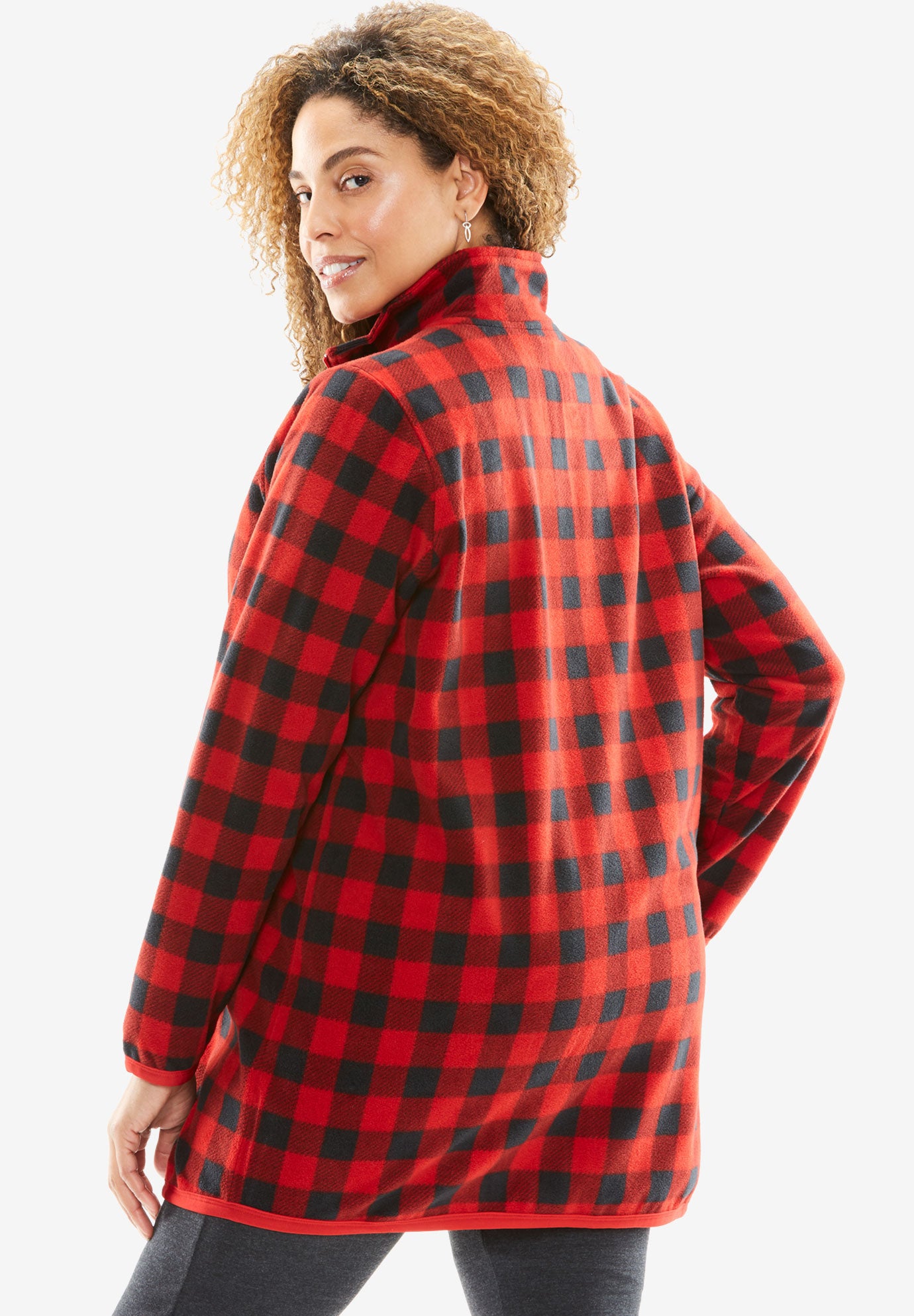 Zip-Front Microfleece Jacket image number 1