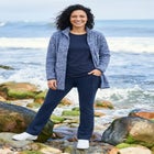 Zip-Front Microfleece Jacket image number null