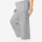 Better-Fleece Pull-On Cargo Sweatpants image number null