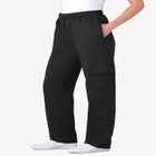 Better-Fleece Pull-On Cargo Sweatpants image number null