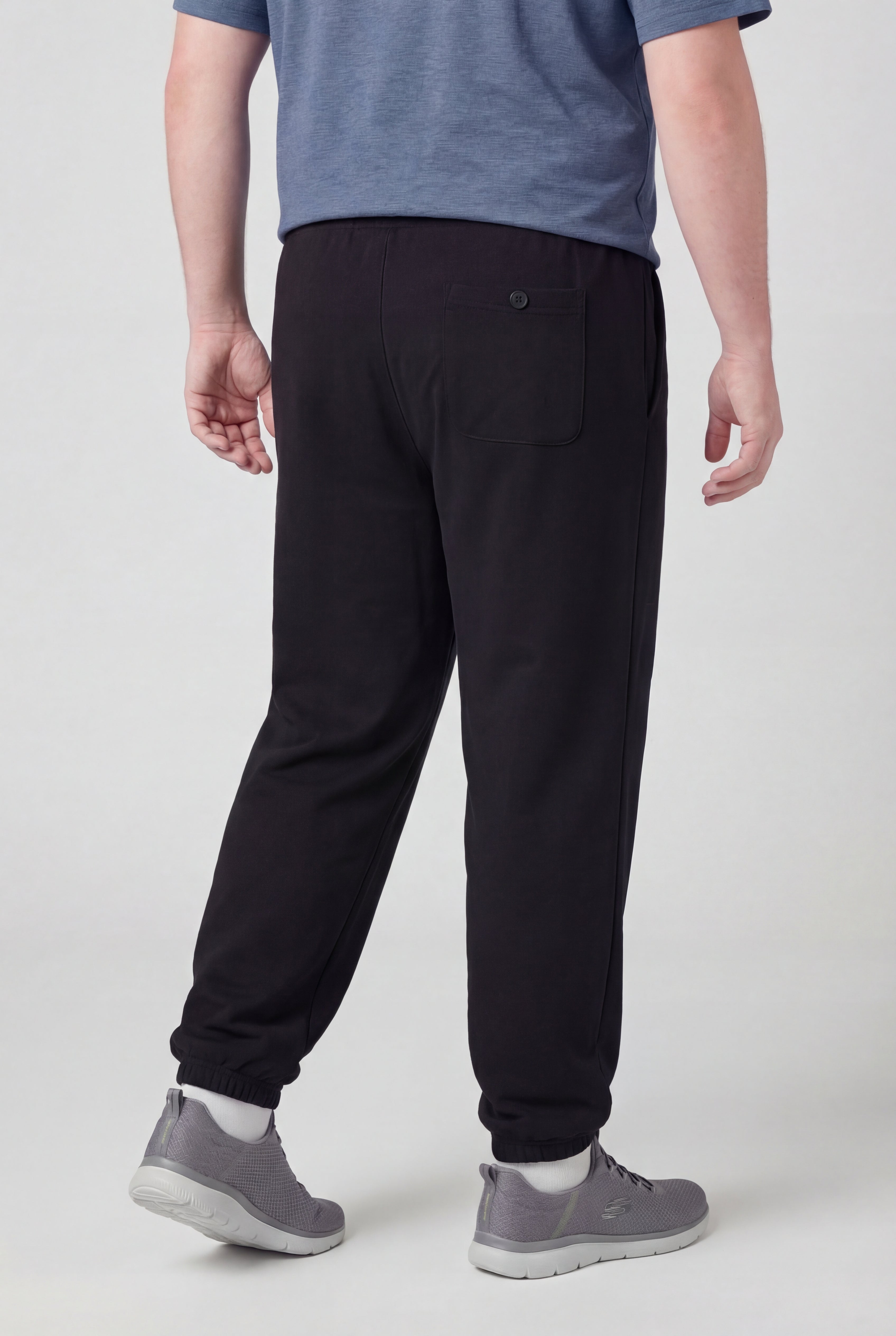 Lightweight Jersey Elastic Cuff Sweatpants image number 2