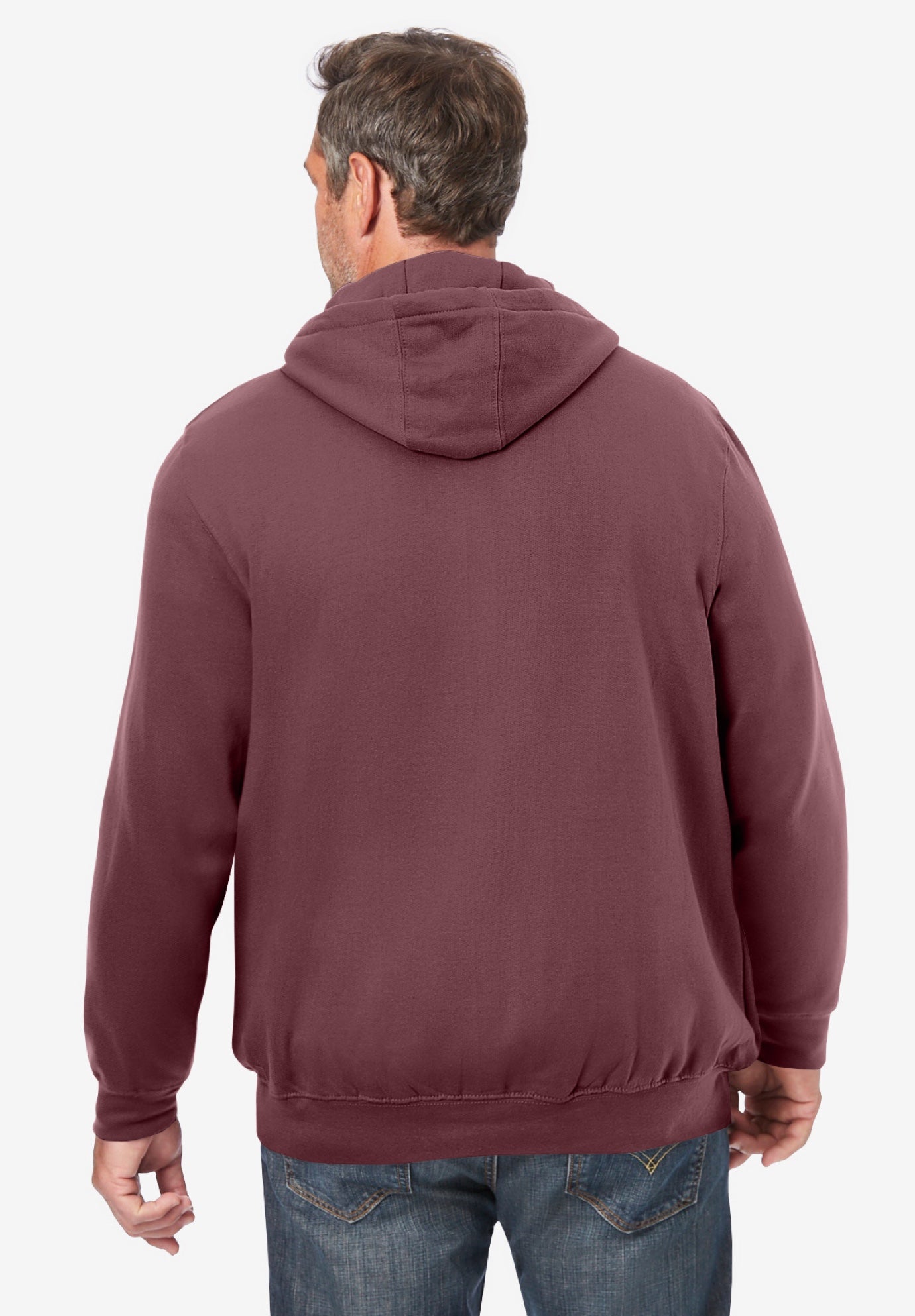 Fleece Zip-Front Hoodie image number 3