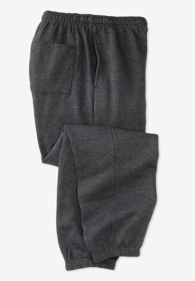 Fleece Elastic Cuff Sweatpants image number 1