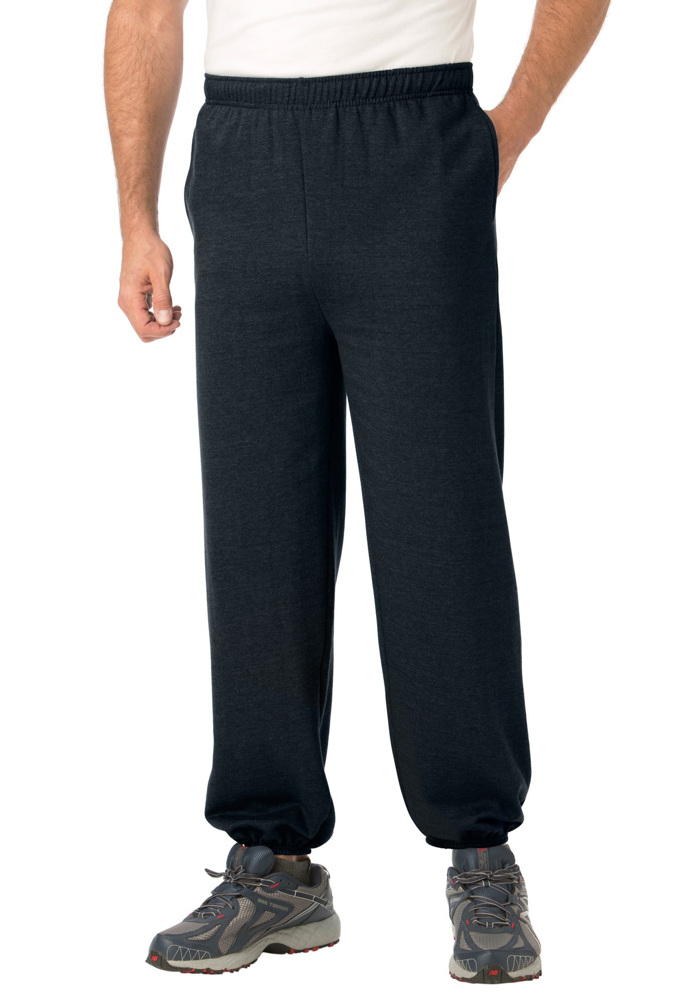 Fleece Elastic Cuff Sweatpants image number 0