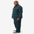 Plaid Flannel Pajama Set image number null