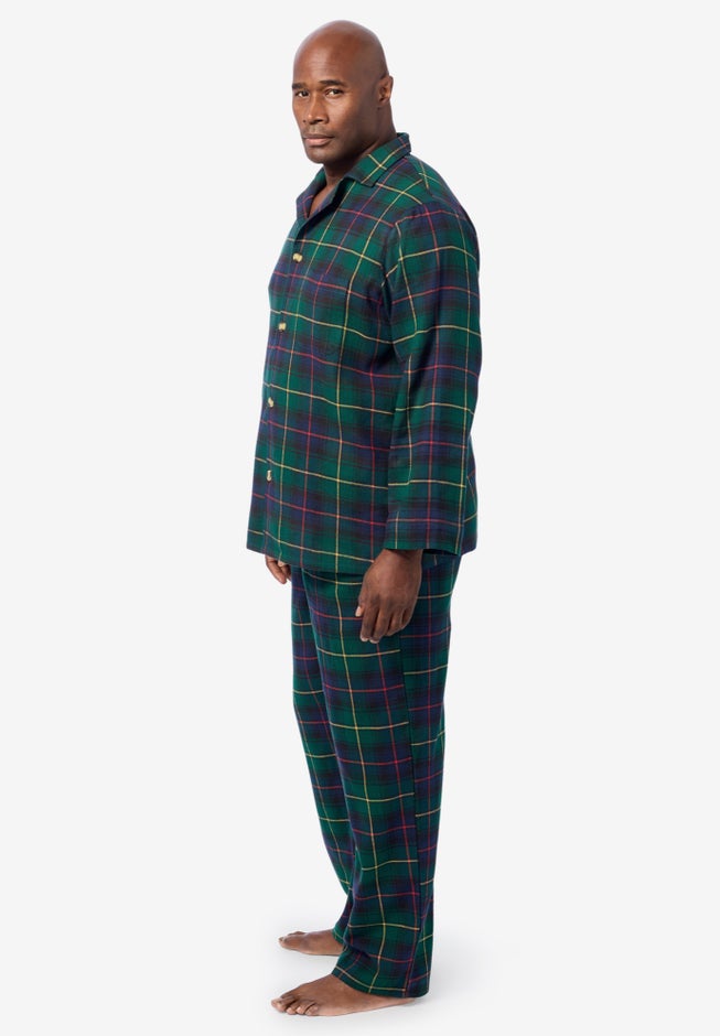 Plaid Flannel Pajama Set image number 1