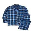 Plaid Flannel Pajama Set image number null