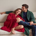 Terry Bathrobe with Pockets image number 1