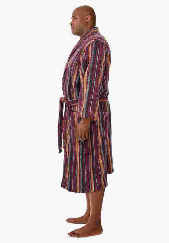 Terry Bathrobe with Pockets image number 2
