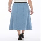 Stretch Denim Jegging Skirt image number 1