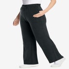 7-Day Knit Wide-Leg Pull-On Pants image number null