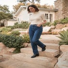 Stretch Denim 5-Pocket Straight-Leg Jeans image number 5