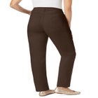 Stretch Denim 5-Pocket Straight-Leg Jeans image number null
