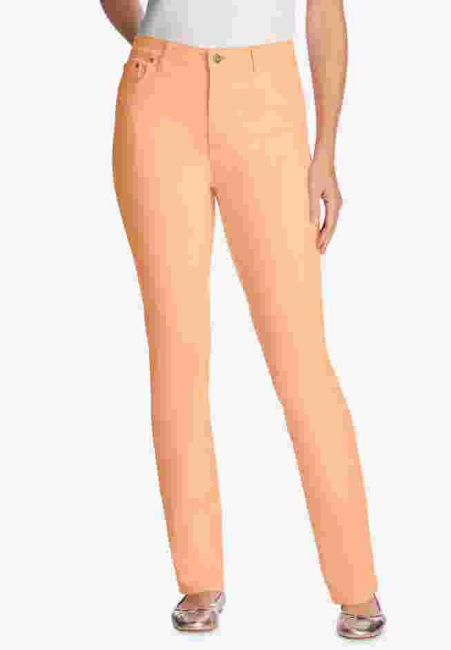 Straight-Leg Stretch Denim Jean image number 0