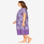 Short Print Shirred Lounger image number null