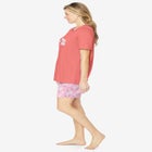 Knit PJ Short Set image number null