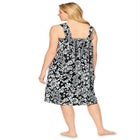 Print Sleeveless Square Neck Lounger image number null