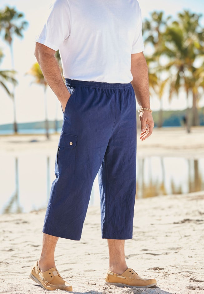 Gauze Cargo Judo Shorts image number 3