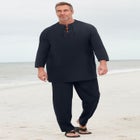 Gauze Lace-Up Shirt image number null