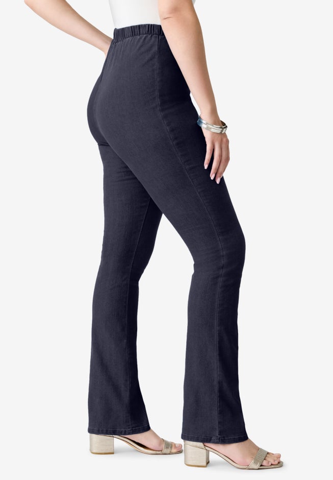 Plus Size Comfort Stretch Bootcut Jean image number 2